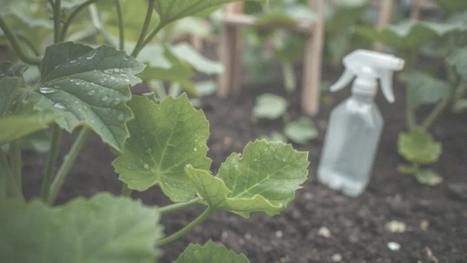Co powinno wchodzić w skład nawożenia dolistnego ogórków?