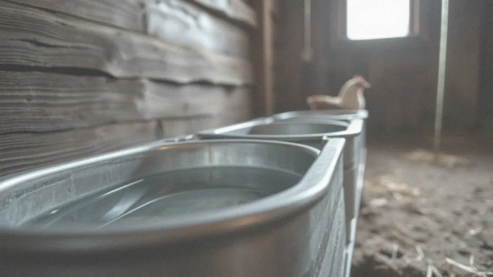 Dlaczego warto zadbać o czyste i świeże poidło dla kur?