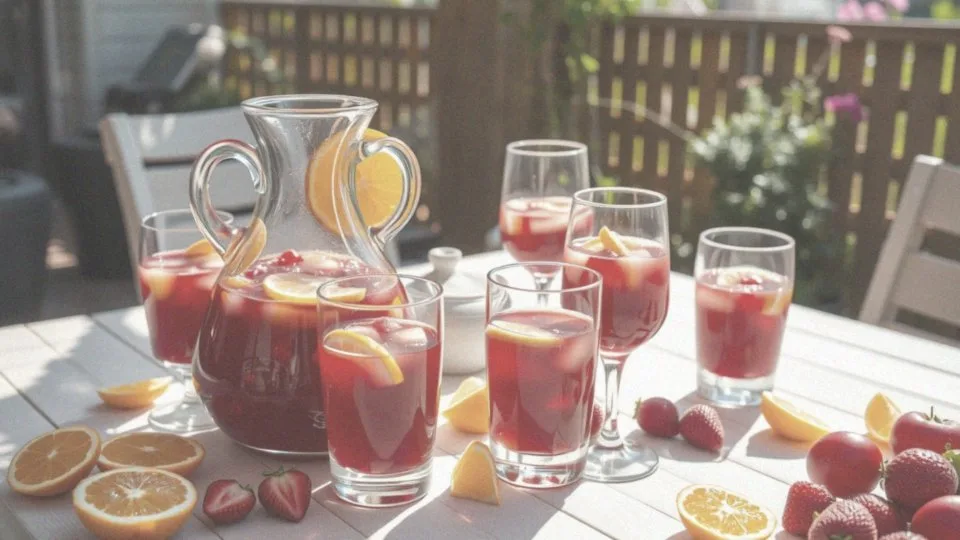 Dlaczego wino Sangria jest popularne latem?