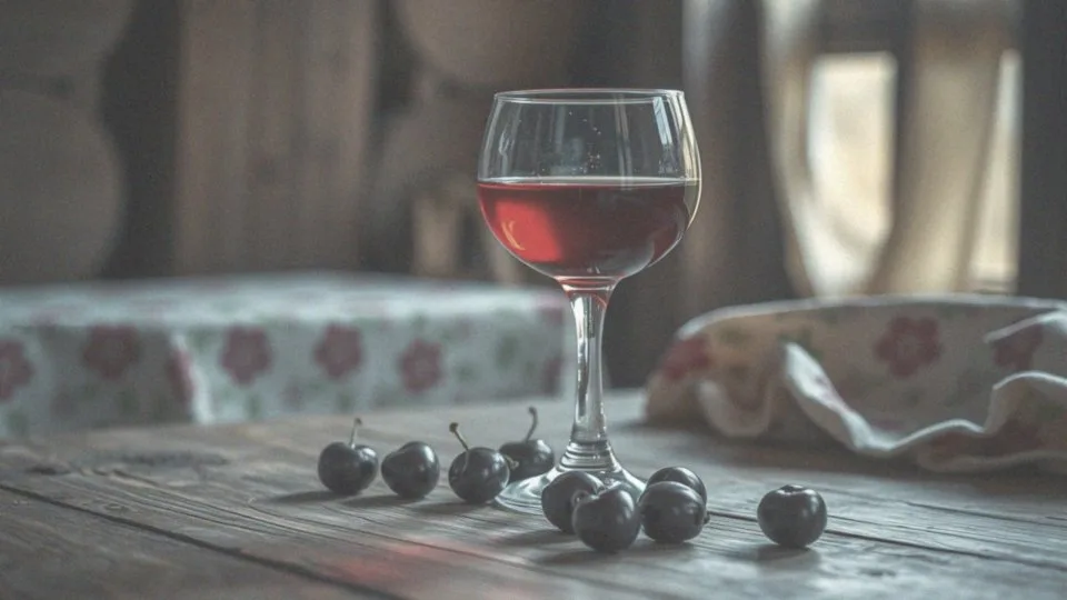 Jakie nuty smakowe ma czerwone półsłodkie wino zamojskie?