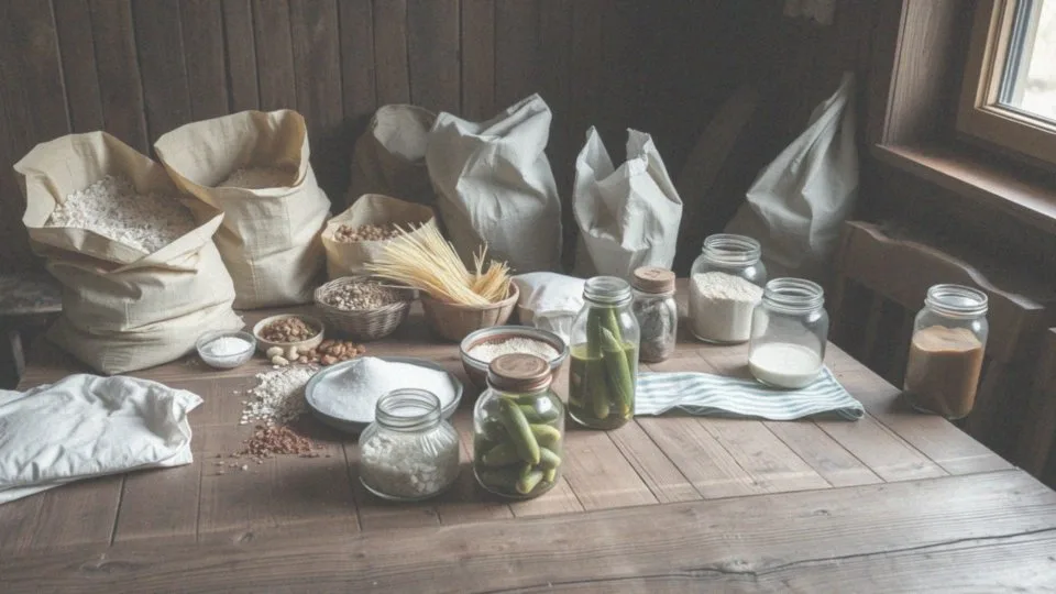 3. Jakie podstawowe produkty spożywcze są niezbędne?