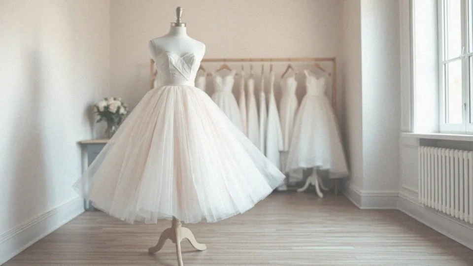 Co sprawia, że spódnica tiulowa tworzy elegancki look na wesele?