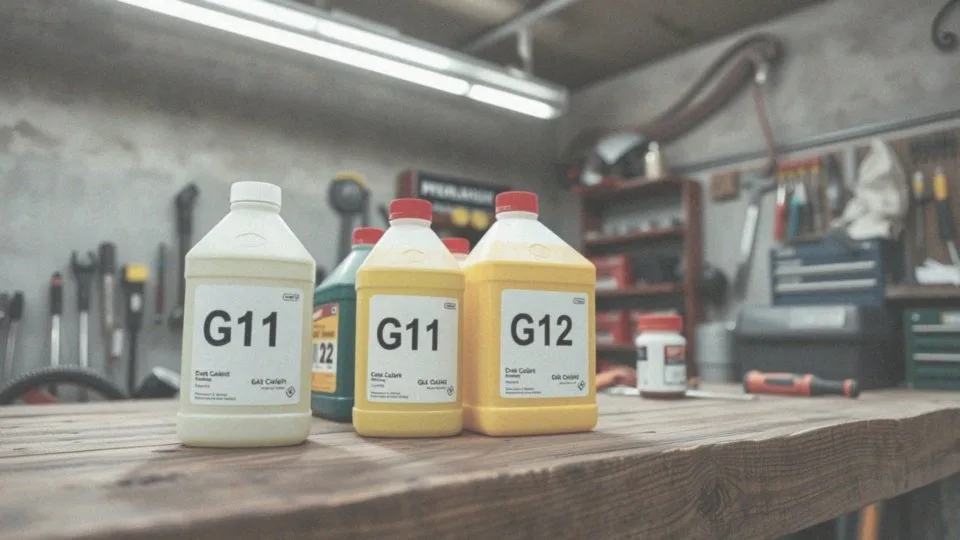 Jakie płyny chłodnicze są kompatybilne z G11 i G12?