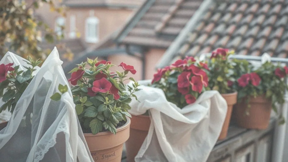 Jak chronić Supertunię Vistę przed mrozem?