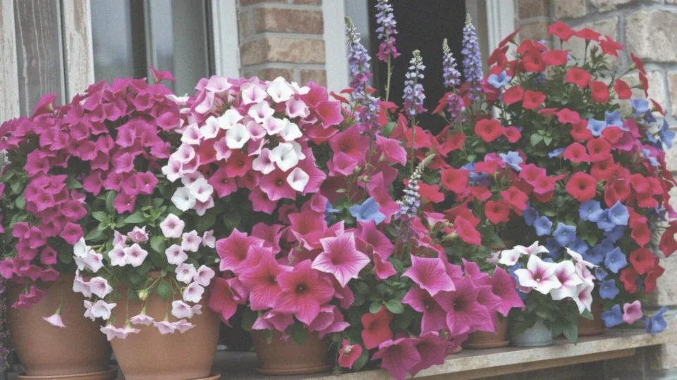 Jakie są najlepiej komponujące się rośliny z Supertunią Vistą w donicach?