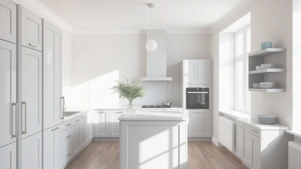 Jakie kolory ścian i dodatków najlepiej komponują się z jasnoszarą kuchnią?