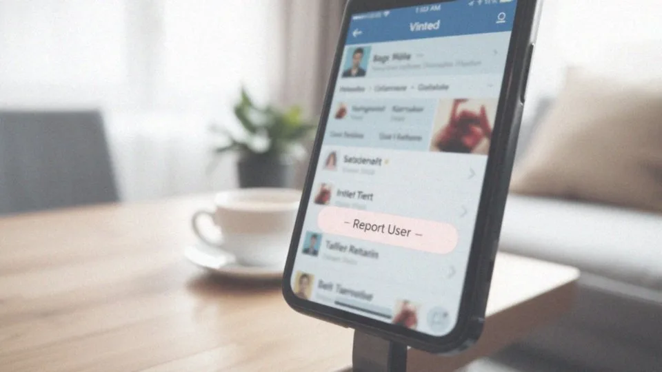 Jak zgłaszać profile użytkowników na Vinted?