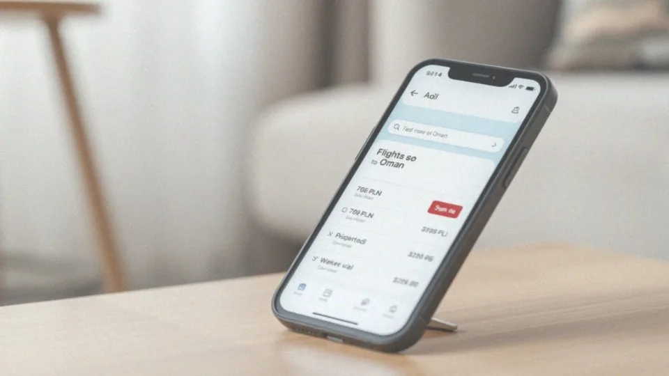 Jakie są ceny lotów czarterowych do Omanu?