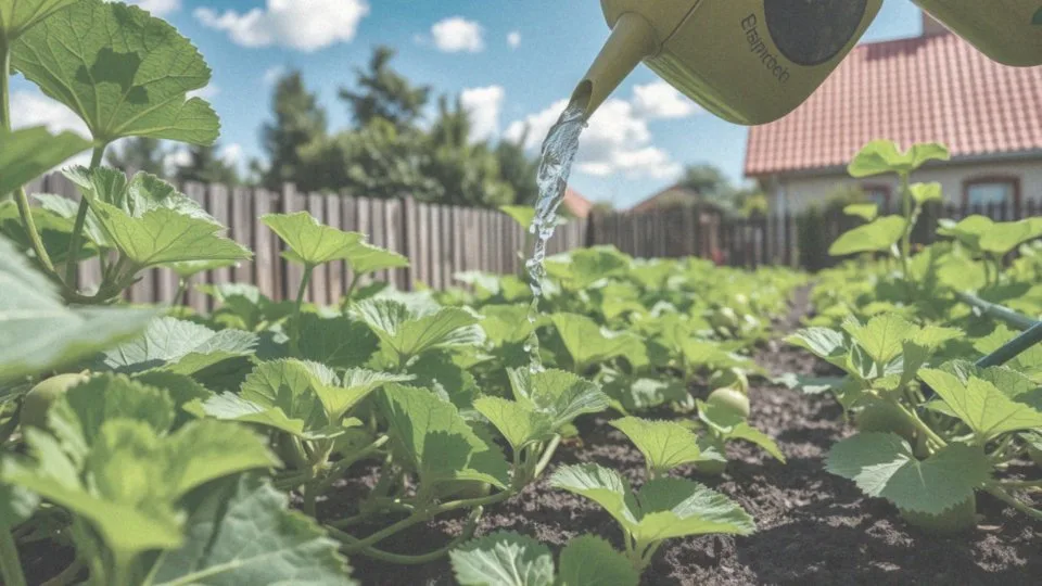 Jakie warunki pogodowe sprzyjają podlewaniu ogórków wodą z cukrem?
