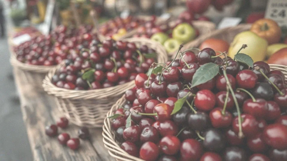 Jakie są aktualne ceny wiśni na targowiskach?