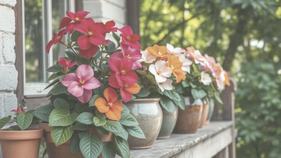 Jakie są najpopularniejsze odmiany niecierpka w doniczce?