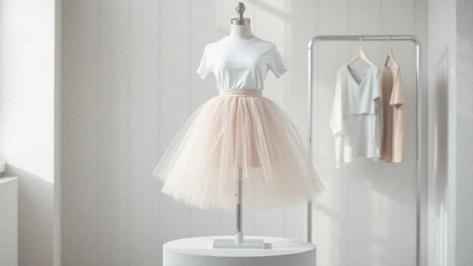 W jaki sposób tiulowa spódnica może dodać lekkości stylizacji?