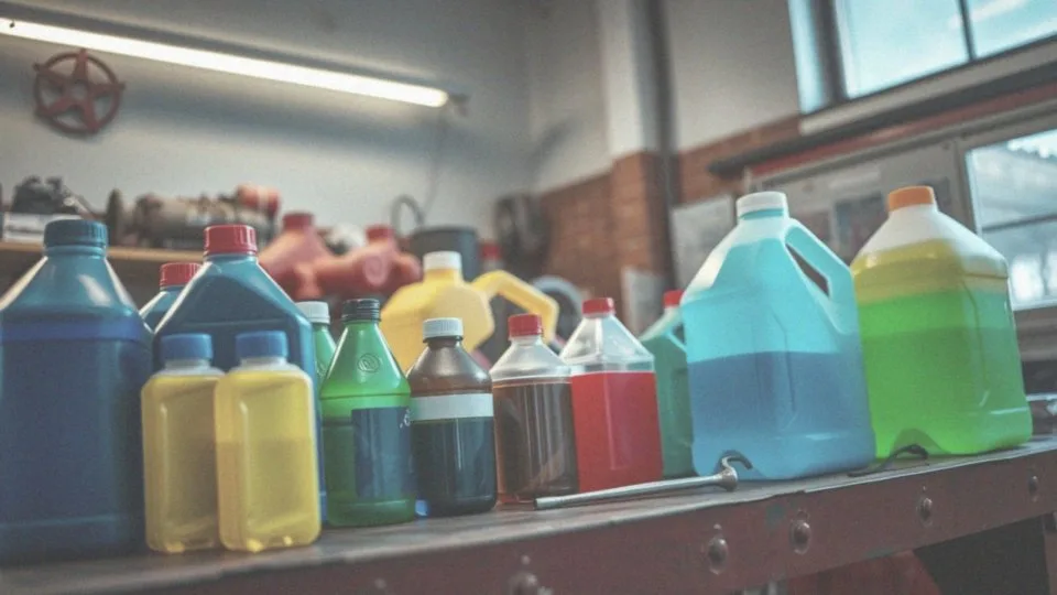 Jakie są różne typy płynów chłodniczych i ich właściwości?