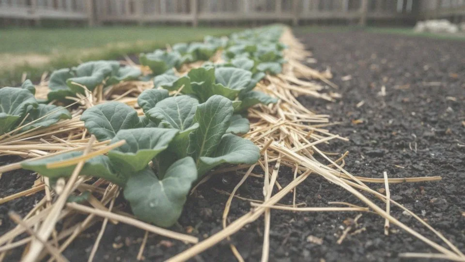 W jaki sposób ściółkowanie wpływa na podlewanie warzyw?