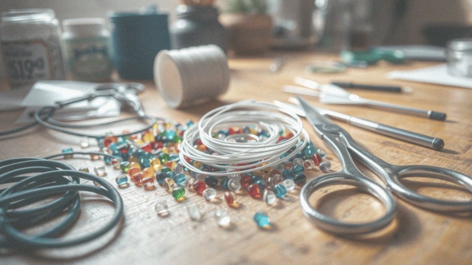 Jak używać żyłki do tworzenia bransoletek?