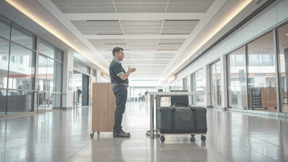 Jak powinno odbywać się przeszukanie torby przez ochroniarza?