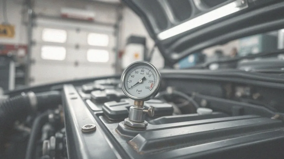 Jak skonfigurować manometr do pomiaru ciśnienia paliwa?