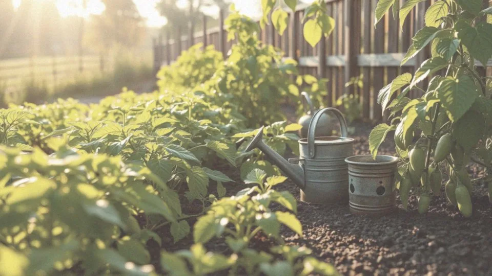 Kiedy jest najlepsza pora na podlewanie warzyw?