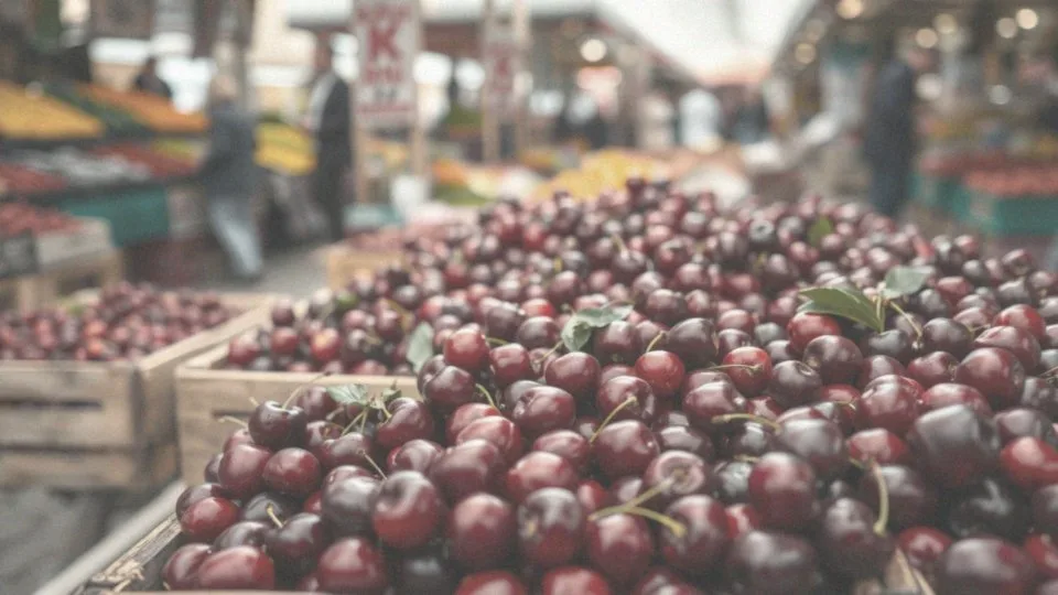 Jakie są ceny czereśni na warszawskich targowiskach?