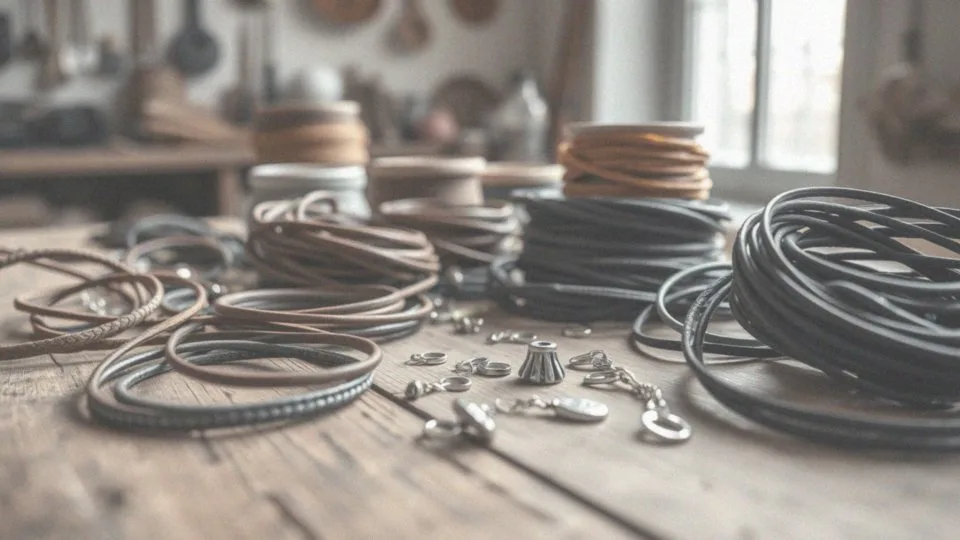 Jak wybrać odpowiedni rzemyk do biżuterii?