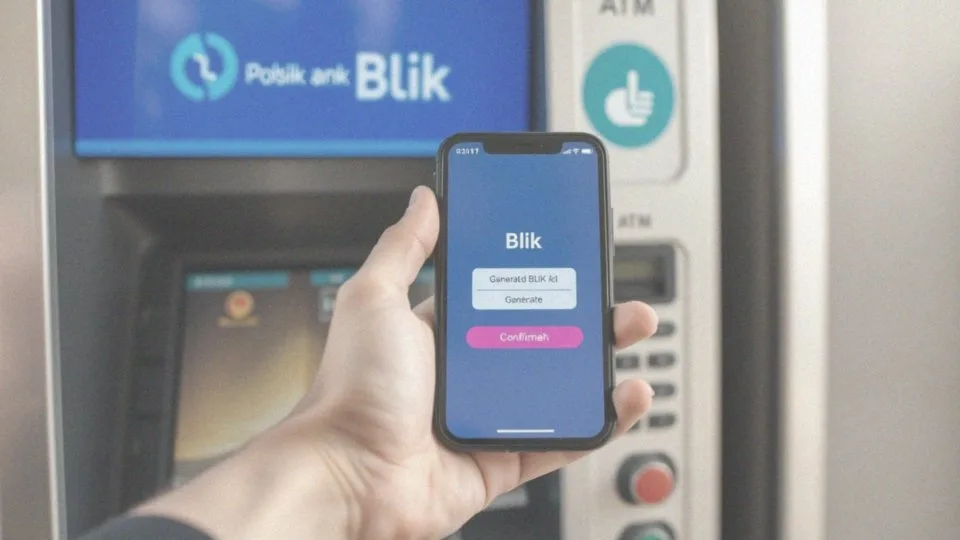 Jak aplikacja mobilna wspiera proces wypłaty gotówki BLIK?
