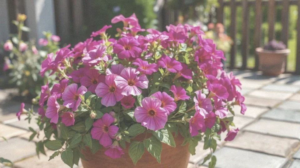 Jak dbać o podlewanie Supertunia Vista w upalne dni?