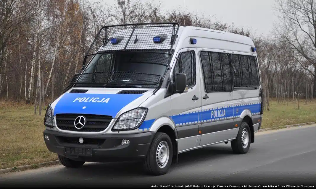 Nieletni uciekał motocyklem, został zatrzymany przez policję po pościgu